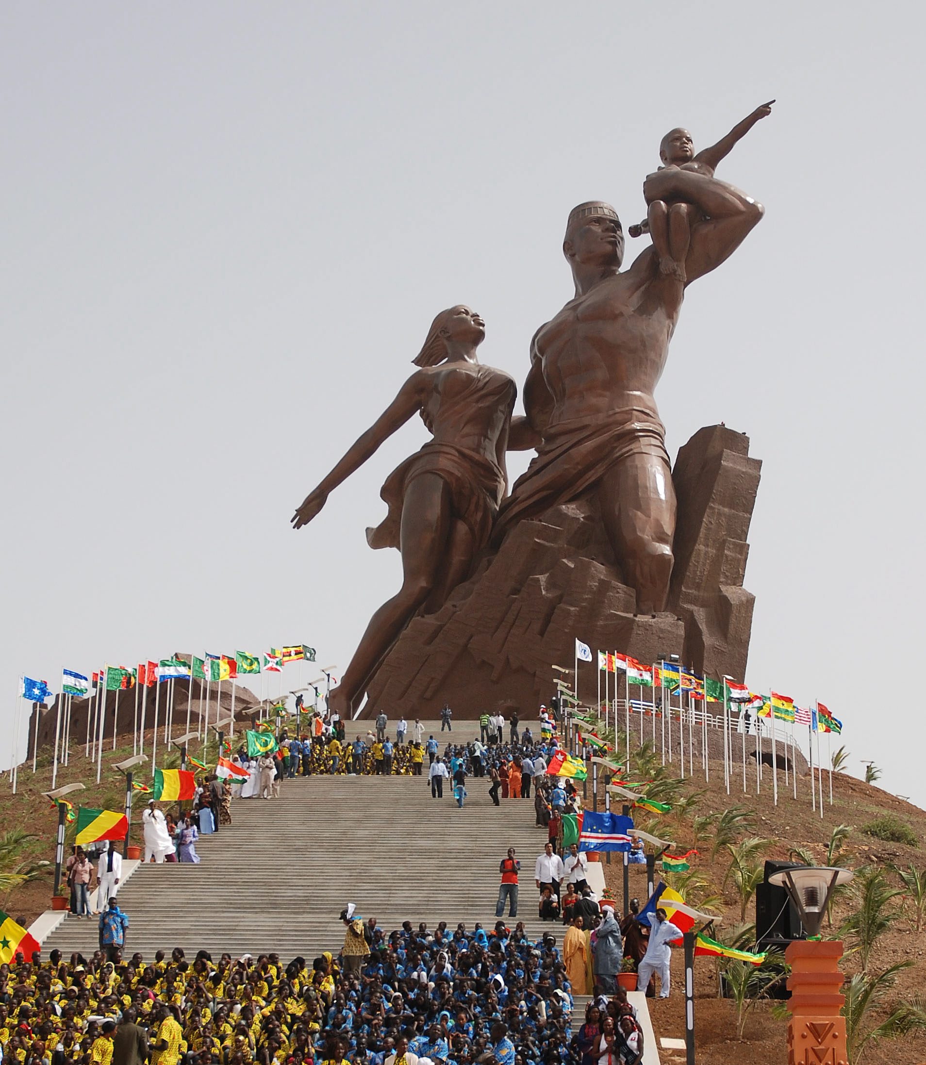 African Renaissance Monument to mark Senegal's 50 years of independence